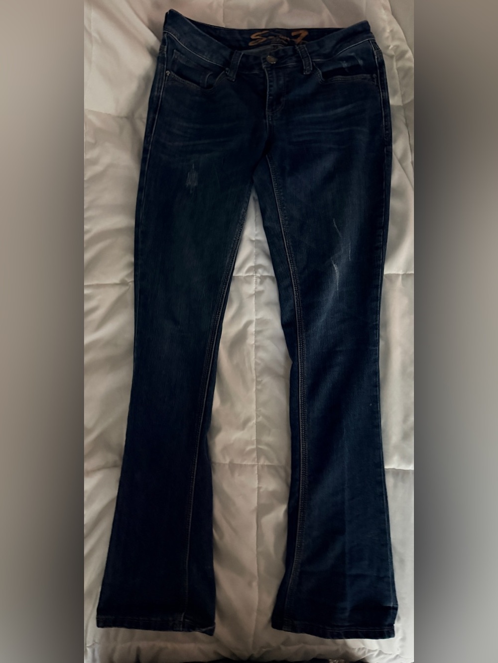 7 For All Mankind Dark Rocker Slim jeans